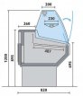 COLAL130BV Comptoir réfrigéré,AFI AL130BV