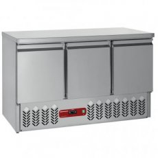 Compacte koeltafel 3 deuren GN 1/1, 380 Lit,Diamond SA3/R6