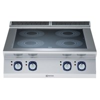 ELE371021PROMO Electrolux Professional 700XP – Inductiekookplaat met 4 zones 371021
